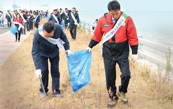 연수구, 신항 주변 ‘Clean-Up Day’