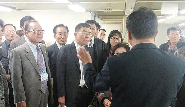 중기융합경기연합회 현장투어… 한자리 모여 애로사항 청취