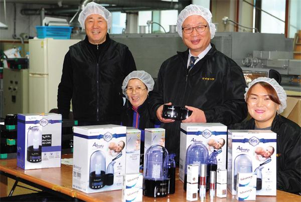 [인천시 소상공인 경영대상 수상자] 3. 제조·건설 부문 / 최영철 실버렉스(주) 대표