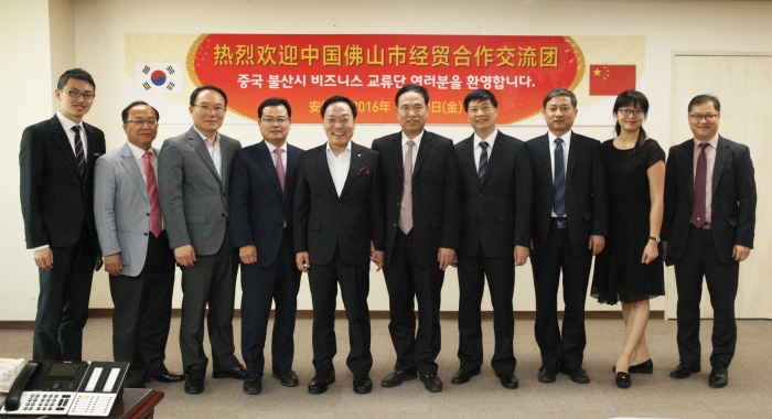 중국 광동성 불산시 비즈니스 교류단, 안양시청 방문하며 지역 소재 중소기업 중국진출 청신호