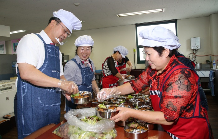 김성제 의왕시장,푸드뱅크 봉사활동