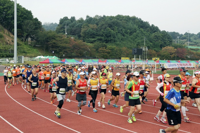 제10회 가평 자라섬 전국 마라톤 대회 24일 盛了…3천여명 참가