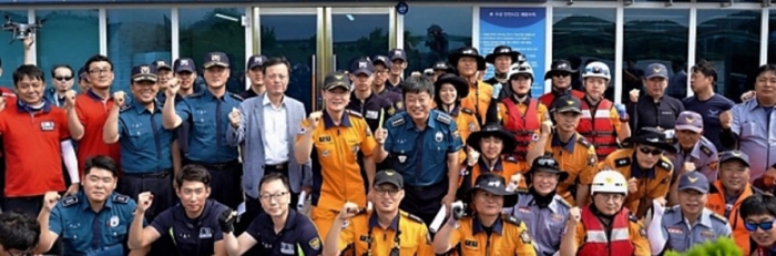 여주경찰서 수상안전사고 예방 합동훈련 성료
