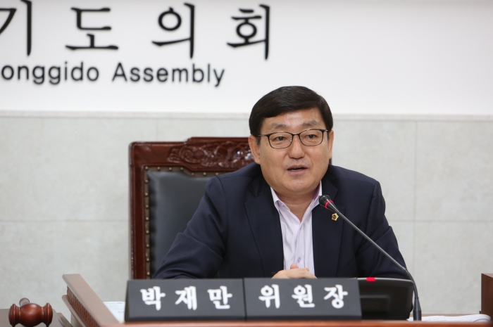 박재만 도시환경위원장 경기북부 신천의 색도 문제 조속히 해결해야