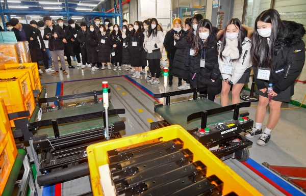 경기지역 특성화고 스마트공장 현장방문
