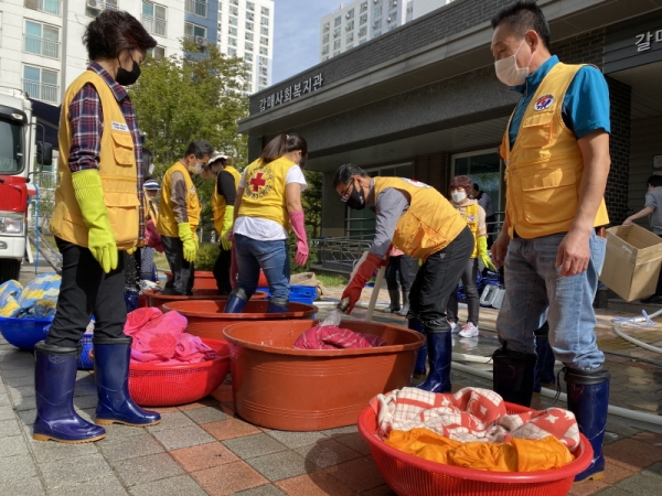 구리 갈매사회복지관, 보송보송 이불빨래방 운영