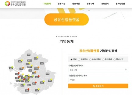 경기인천기계공업협동조합, 공유산업 플랫폼 구축