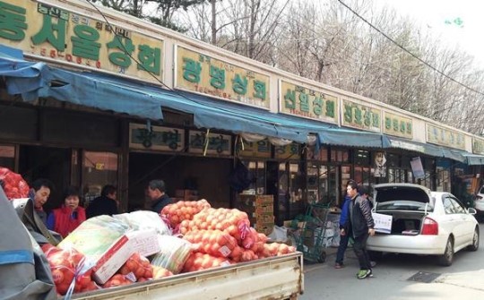 성남 하대원도매시장, 과일·공산품…도매 만물상회 상인들도 발길