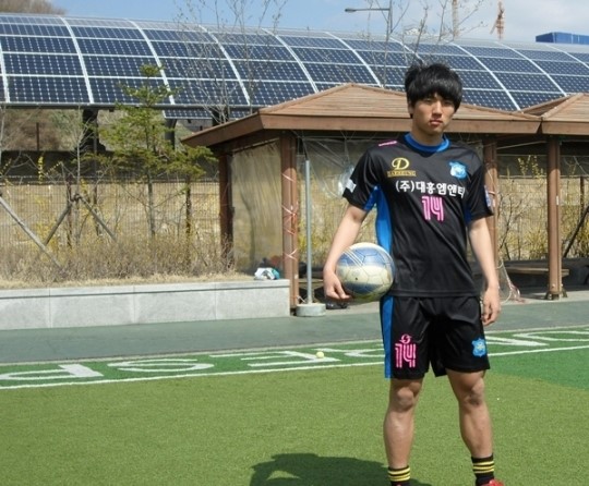 이정진 열심히 운동해 풋살 국가대표 되겠다
