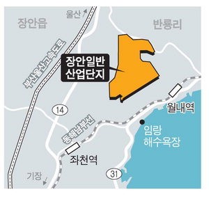 기장 장안산단 반쪽 가동…실수요자 개발 실패 우려