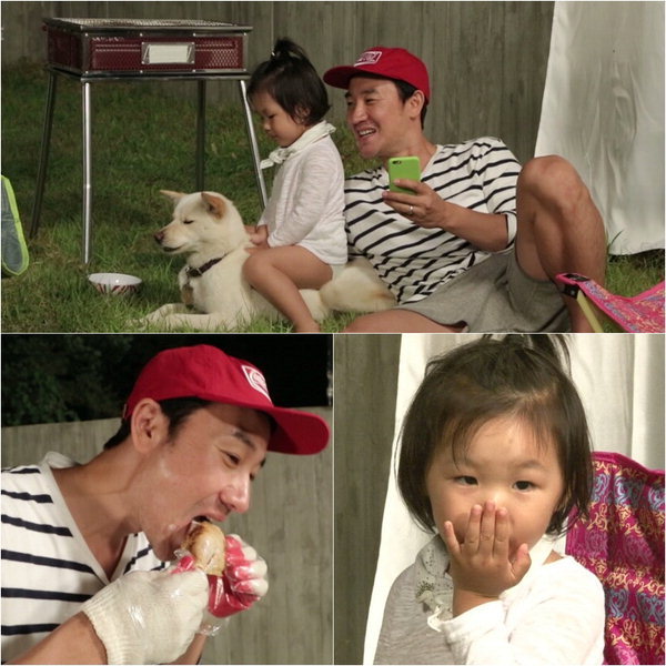 슈퍼맨이 돌아왔다 엄태웅, 만화 영화관+통닭 구이+즉석 쫀드기…엄가네 캠핑장 그랜드 오픈