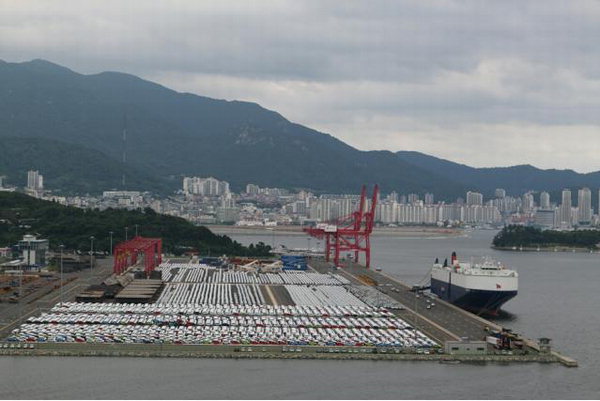 창원 가포신항 8개월 만에 화물처리 100만t 달성 쾌거