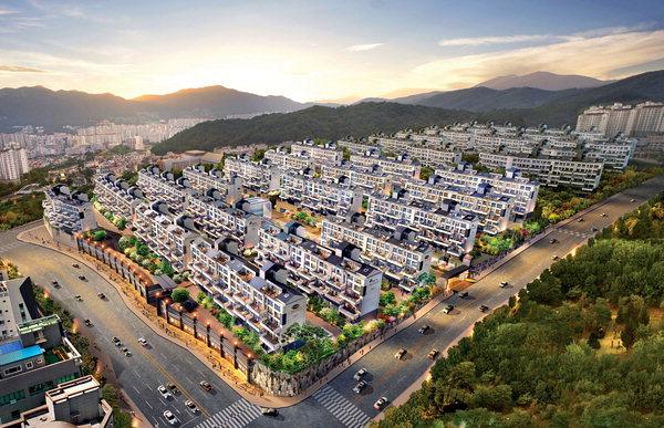 가화만사성 아파트 투시도