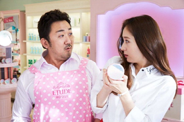 마블리 마동석 해냈다 화장품 광고 모델 발탁 크리스탈과 호흡
