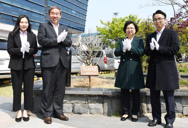 부산지방보훈청 주관 임정 100주년 식수 행사