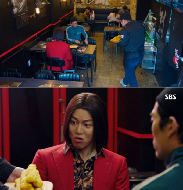 열혈사제 협찬 열정분식소, 30㎝ 오징어튀김으로 유명