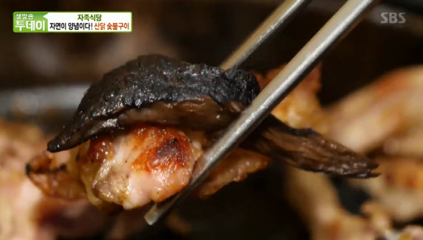 생방송투데이 자족식당 산닭숯불구이  봉화산장, 채소까지 신선해