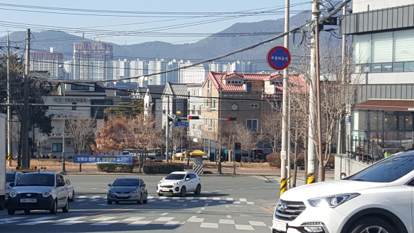 양산 금산 단독택지~35호 국도 진출입로 만든다