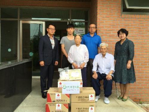 영광 대마산단 부경식품 매달 복지시설 치즈떡 기부