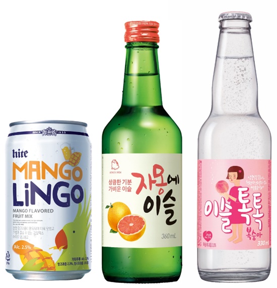 하이트진로 탄산주, 과일 믹스주 등 신개념 주종 급부상