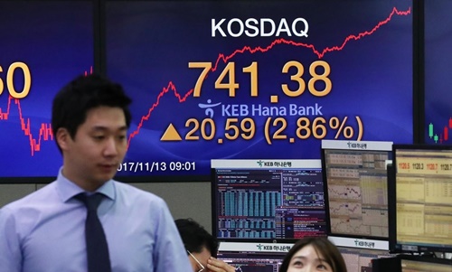 코스닥 최고가 행진에 1000억대 주식부자 속출