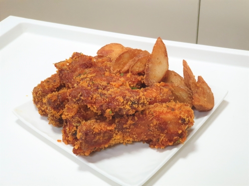 [컨슈머리뷰] bhc치킨 레드킹 폭립 연말 홈파티 메뉴로 딱