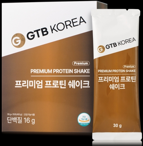 지티비코리아, 프리미엄 프로틴 파우치형 제품으로 리뉴얼