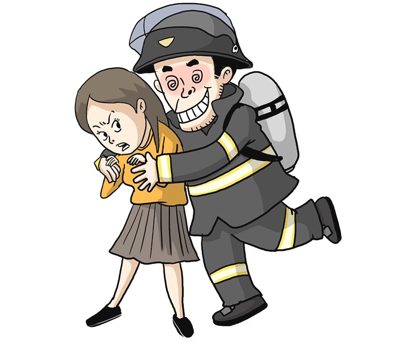 만취 소방관…골목서 여대생 껴안아