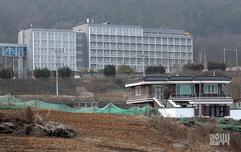 [포토] 우한 교민이 머물 경찰인재개발원