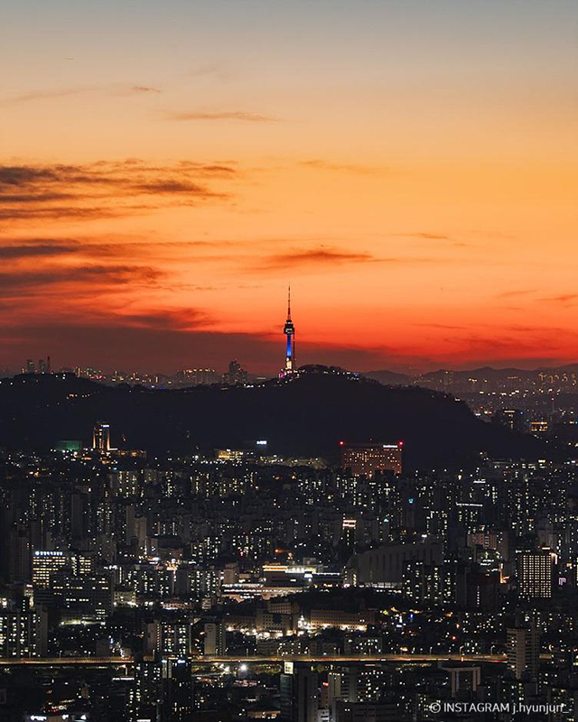 <노을·야경 명소 가볼 만한 곳> 서울 용마산 등산 코스