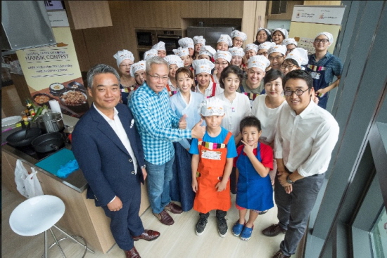 싱가포르 사람들의 한식 요리 경연