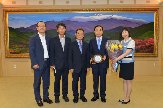 해양도시가스, 광주 U대회 성공 기여 표창 수상