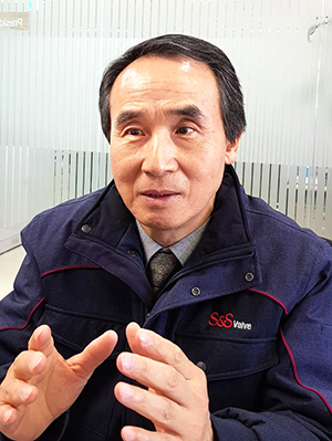 [인터뷰] 에스앤에스밸브(주) 안병헌 대표이사 고부가가치제품 포트폴리오 재구성할 터