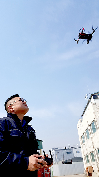 [나의 취미-드론(Drone) 조종]  삼정가스공업 영업부 기획조정팀 맹주형 팀장