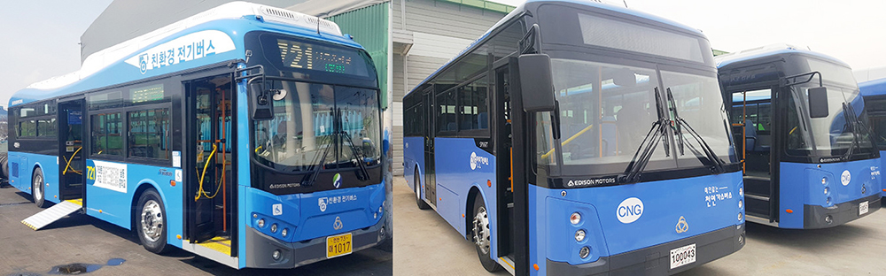 전기버스 급증…CNG버스 교체물량이 대부분 희생