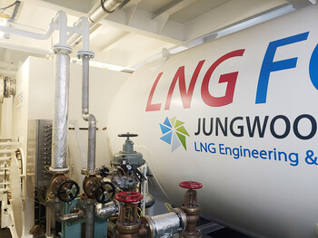 정우이앤이(주), LNG FGSS 시운전·인도 성공