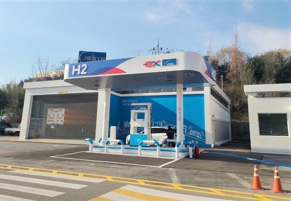 린데코리아, 망향휴게소 수소충전소 본격 가동
