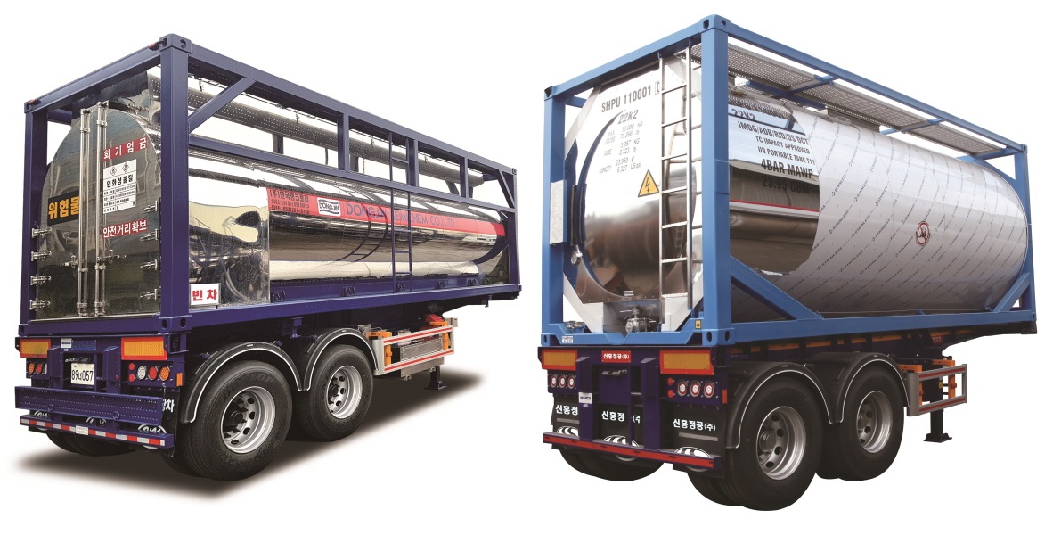 신흥정공, ISO 탱크 컨테이너 로이드 선급 인증