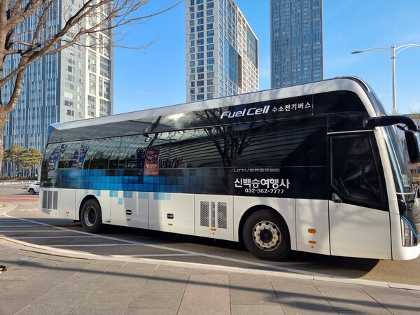 7개 대기업·12개 지자체, 통근버스 수소차로 전환한다
