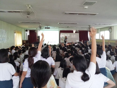 서귀중앙여중, 학교선배 초청 Fusion School 과학특강