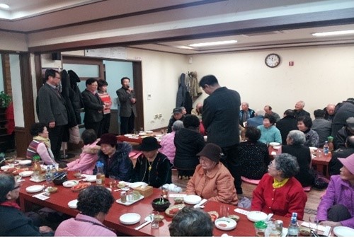 푸주옥 도남점, 고향 어르신들 초청 점심식사 제공