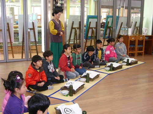 광양초, 3ㆍ4학년 전통 예절교육