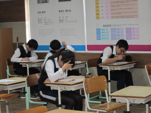 안덕중, 교내 수학과학올림피아드 개최