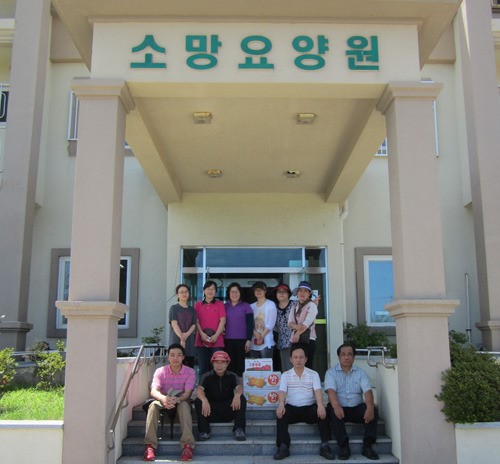 제주제일중 교직원 동아리, 요양원 봉사 및 환경정화활동