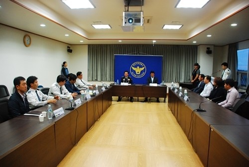 제주서부경찰서-제주유리의 성 업무협약 체결