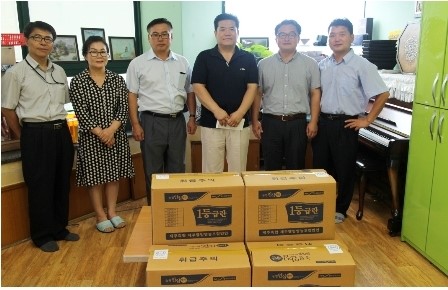 축산물품질평가원 제주지원-웰빙양계영농조합 아동센터 위문