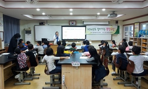토평초,  바나나 없는 바나나우유 만들기 환경교육