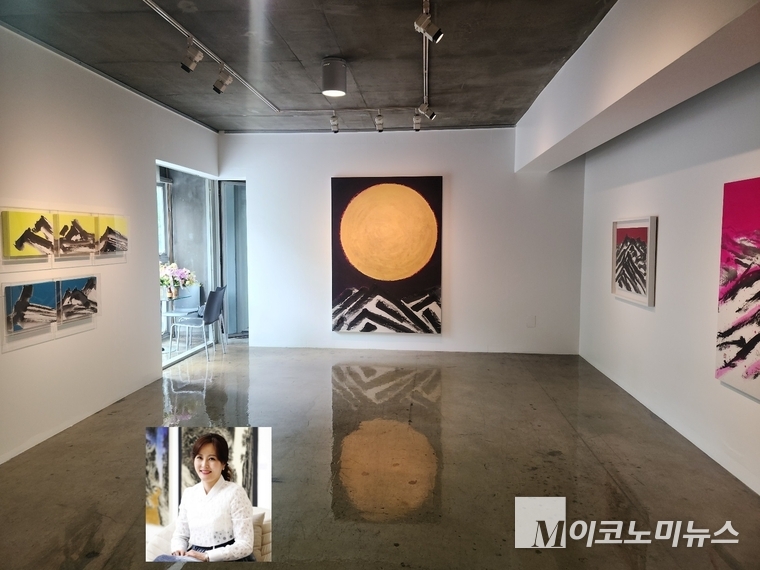 수묵 산수화 대표 화가 류재춘,...달 주제로 한국인의 정서 담아 내
