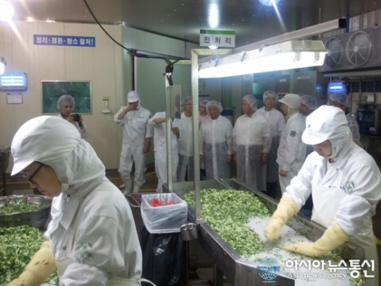경북도, 식품제조업소 현장행정체험 가져