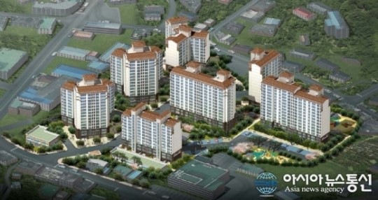 삼한 아파트 투시도